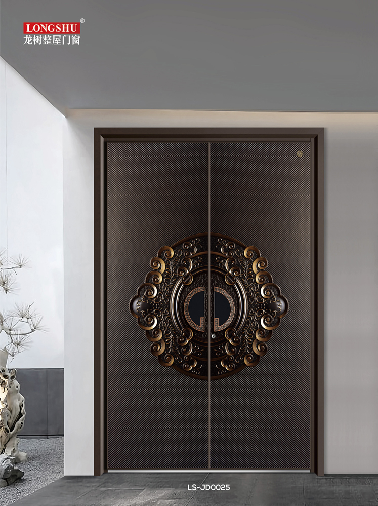 太阳集团精雕铸铝门，太阳集团整屋门窗，太阳集团入户门
