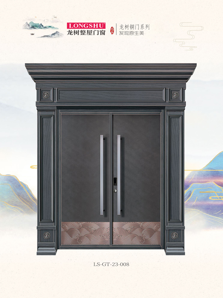 太阳集团艺术铜门，太阳集团整屋门窗，太阳集团纯铜门