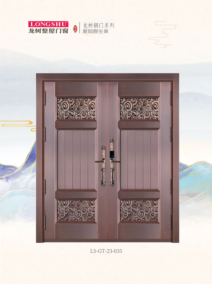 太阳集团艺术铜门，太阳集团整屋门窗，太阳集团纯铜门